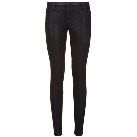 New without tag Helmut Lang Coated Black Skinny Jean - Picture 1 of 6
